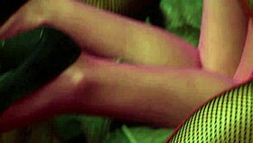 paige ashley picks a black strapon to fuck lesbian scarlett march