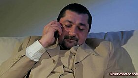 Lea gets dominated for money