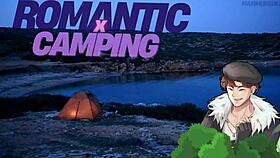 Camping trip turns into sexual adventure with romantic friend of a friend.