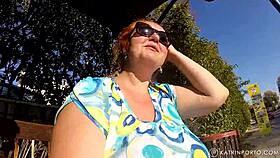 bbw with hairy bush and big ass nude in public