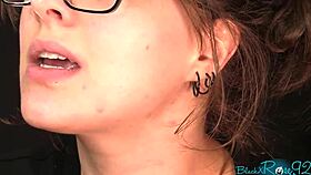 I whisper dirty talk to guide your jerk off with my natural tits