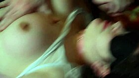 Huge Amount Of Cum On Her Face And In Her Mouth