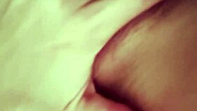 Latina amateur bunny masturbates her wet pussy solo