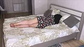 Guy gives massage to mature woman, leading to big ass fucking