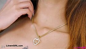 gorgeous asian teen model shows her sexy body