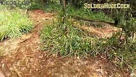 Yenifer, let's fuck in the forest without a condom, I said, and she let me cum inside.