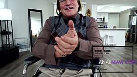 I claimed the robo pussy first, but the group ravaged my ass and mouth in a hardcore anal gangbang