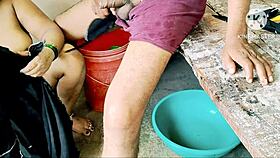 indian desi maid gets fucked hard by owner with clear hindi audio