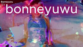 Argentinian Girl Masturbates With Transparent Dildo