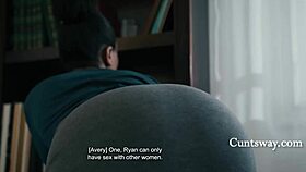 Lesbian Milf Hires Lesbians And Gives Buttplugs To All Of Them To Wear At Work