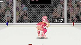 Princess Vivian Vs Paris In Ring Fight!