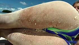 nikki thorne feels playful teasing in her bikini close-up