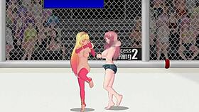 Princess Vivian Vs Paris In Ring Fight!