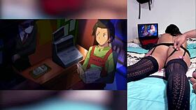 reacting to hentai blowjob videos