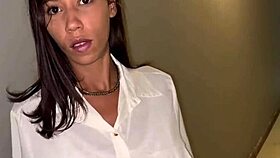 secretary's first day: caught in whorehouse, boss fucked the slut