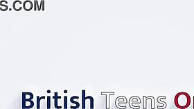 Hot British Teen 18+ Gets Spitroasted!