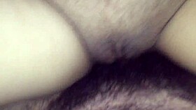 i'm fucking my wet wife pussy hard in the bedroom and she moans loudly now