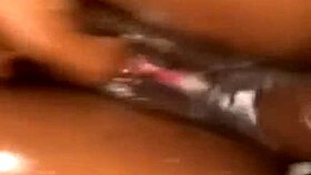 Creaming on my dick in missionary position