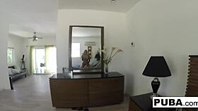 hot blonde babe brooklyn masturbates nude on camera