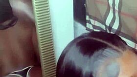 my little 18+ takes advantage the moment i get home she wants to see if my black cock works