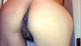 sexy lady fingering herself during masturbation