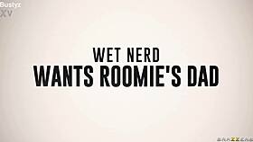 Wet nerd angie faith says, 'i want your cock'