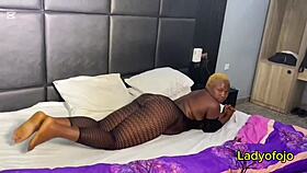 Ebony BBW gets fucked by neighbors in full video