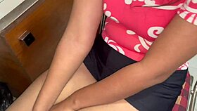 Indian Thick Thighs College Girlfriend Wants Threesome With Strangers