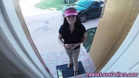 real amateur teen receives facial in high definition