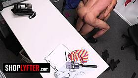 Her body saved her, but the emotion of sucking the security guard's dick was intense