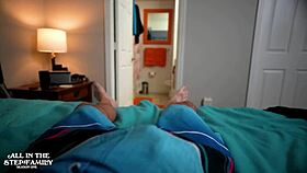 stepmom vacation her bikini made me horny so she helped me cum