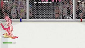 Princess Vivian Vs Paris In Ring Fight!