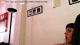 Naughty Brunette Babysitter Teases With Stunning Body On Webcam