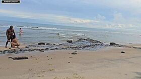 Play Ends In Sex On Busy Beach