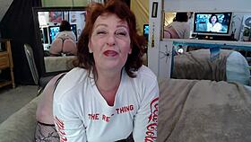 dawnskye1962 smoking a cigarette and trying to cause your cock to throb fully dressed