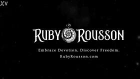 Ruby shares jerk off instructions with goddess energy