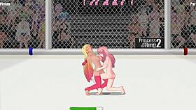 Princess Vivian Vs Paris In Ring Fight!
