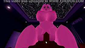 Blonde bitch rides big black cock hard