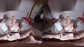 dark room vr - personal assistant with big tits blowjob