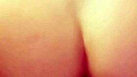 The big-ass student craves a cock in her tight anal, but without one, she uses a thick dildo, swallowing it with her ass