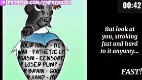 4 min joi challenge the beta censored humiliation femdom feet humiliation