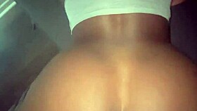 Sneaky Living Room Sex With Big Ass Shaking