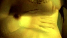 sexy brunette milf shows off her alluring body for amateurs