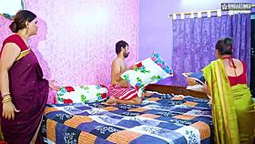 देसी गंदा नौकर घर पर दो औरतों को चुदाई करते पकड़ता हिंदी ऑडियो