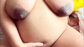 Pregnant arab solo with big boobs and hairy pussy