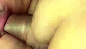 Amateur Milf Enjoys New Year's Creampie During Casting Interview