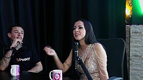 teen glamour bdsm in sheer red lingerie