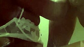 snuck off to suck that big black cock 😏