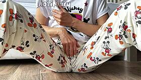 Watch my pajama squirt show?