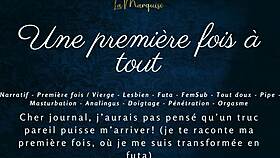 Une première fois à tout - french audio porn futa